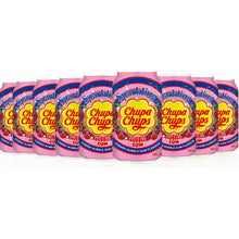 Carica l'immagine nel visualizzatore di Gallery, 24 lattine Chupa Chups Cherry Bubble Gum, bevanda al gusto di ciliegia