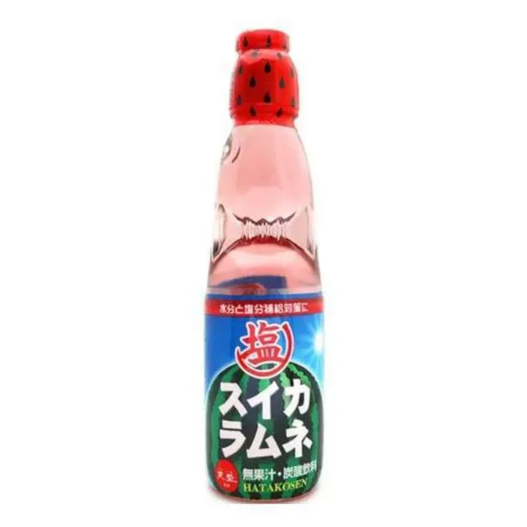 Hata Ramune Watermelon, bevanda giapponese gusto Anguria