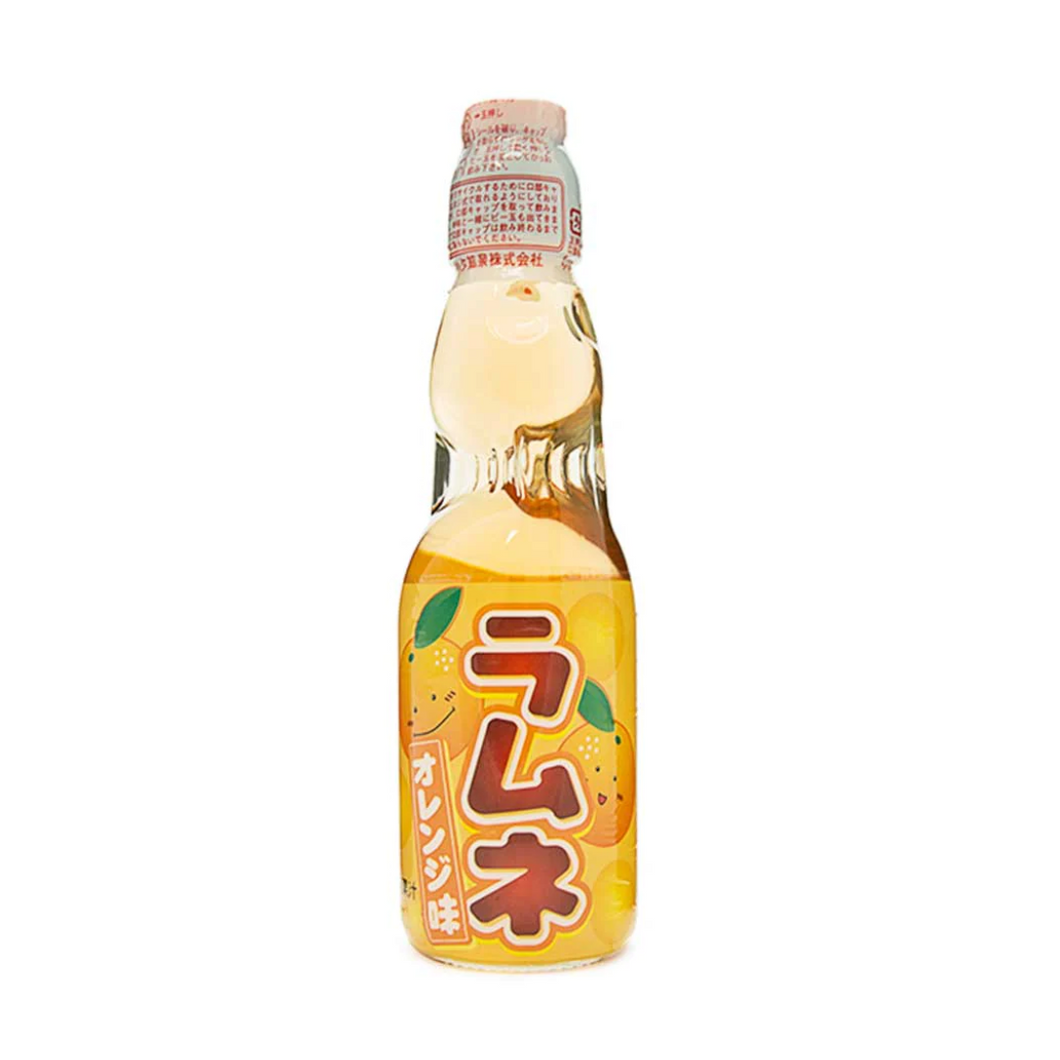 24 Hata Ramune Orange, bevanda giapponese gusto arancia