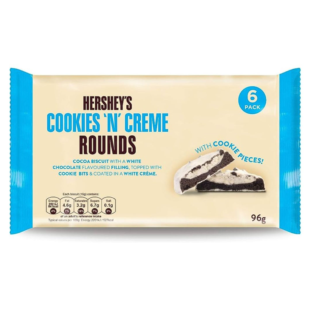 Hershey’s cookies n’creame Rounds