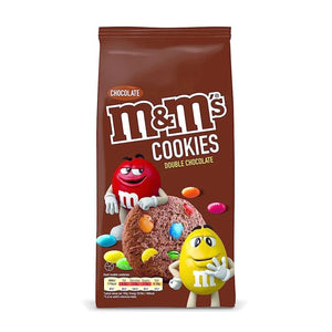 M&m cookies double chocolate