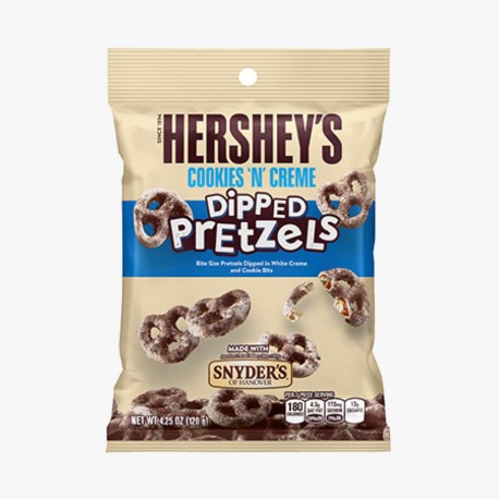 Hershey's DippedPretzels - Pretzel rivestiti di cioccolato bianco