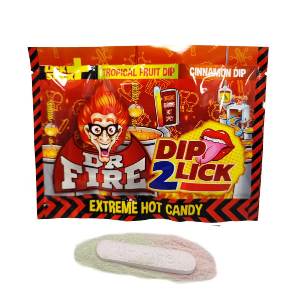 Dr Fire Dip 2 Lick Lecca Lecca con polverina piccante