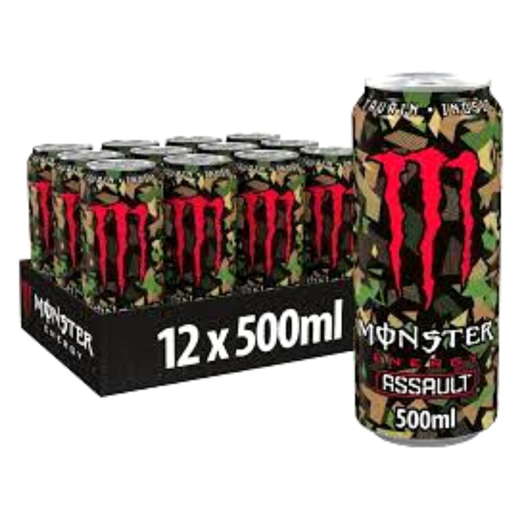 12 lattine Monster Energy Assault