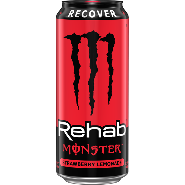 Monster Rehab Recover Strawberry Lemonade