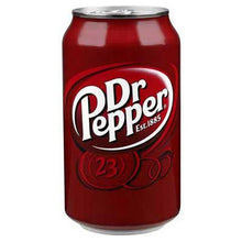 Carica l&#39;immagine nel visualizzatore di Gallery, 24 lattine Dr Pepper, bevanda gassata analcolica aromatizzata alla ciliegia
